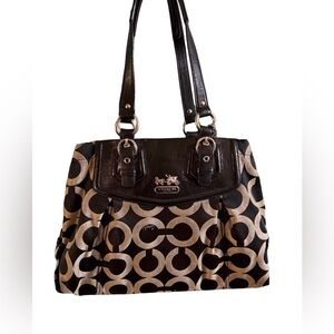 Coach Signature Canvas Shoulder Bag